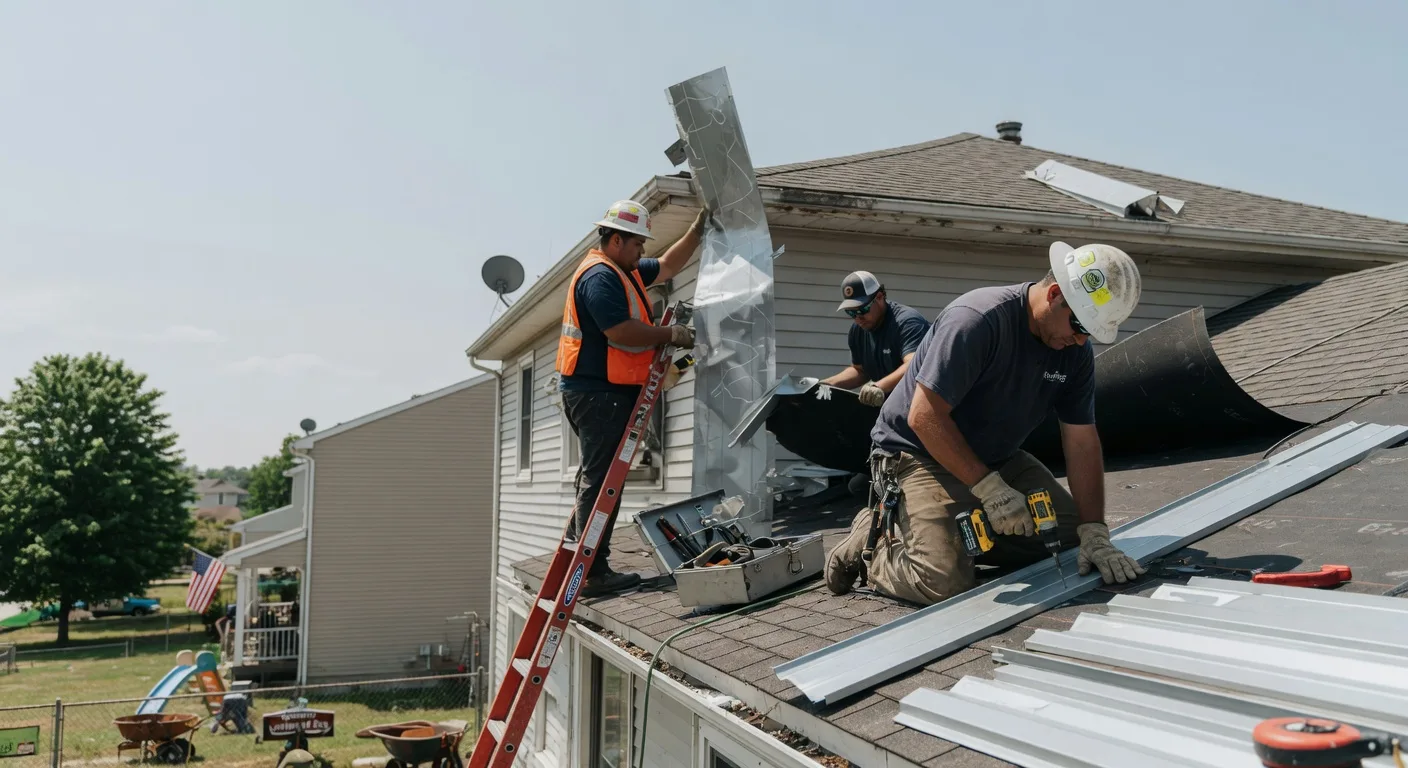 Metal Roof Repair in Lost Springs, WY